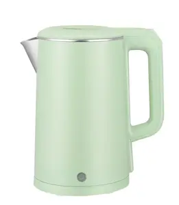 Wholesale 2.0L Electric Kettle Double Wall Steel Design for Outdoor & Household Use Automatic Cordless Water Kettle for Hotels