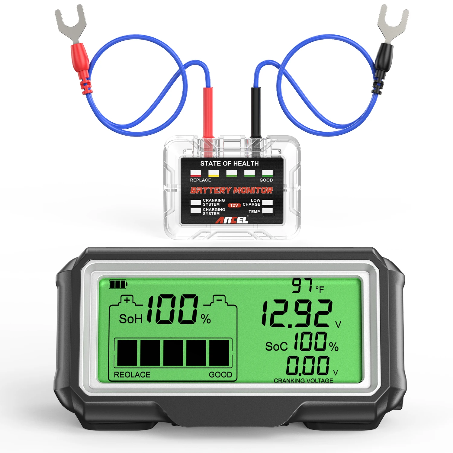ANCEL BM200 PRO Tester Baterai Mobil