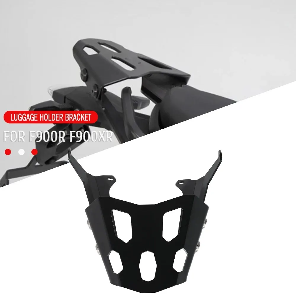 Porte-bagages Arrière (Luggage Rack) Pour BMW F900XR Et F900R - En Aluminium Noir, Fixation Boulonnée - Neuf