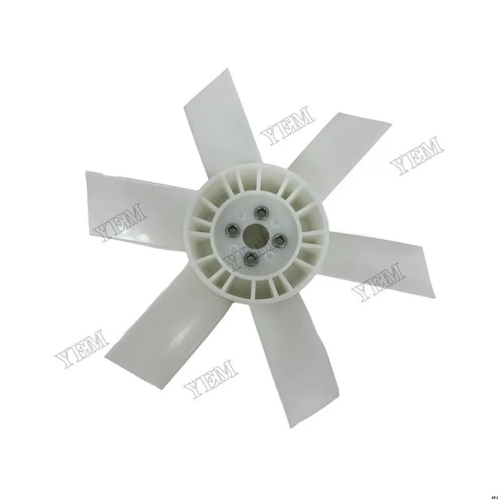 Engineering Machinery Part for Perkins 854E-E34TA Fan Blade Cooling Engine Parts 3