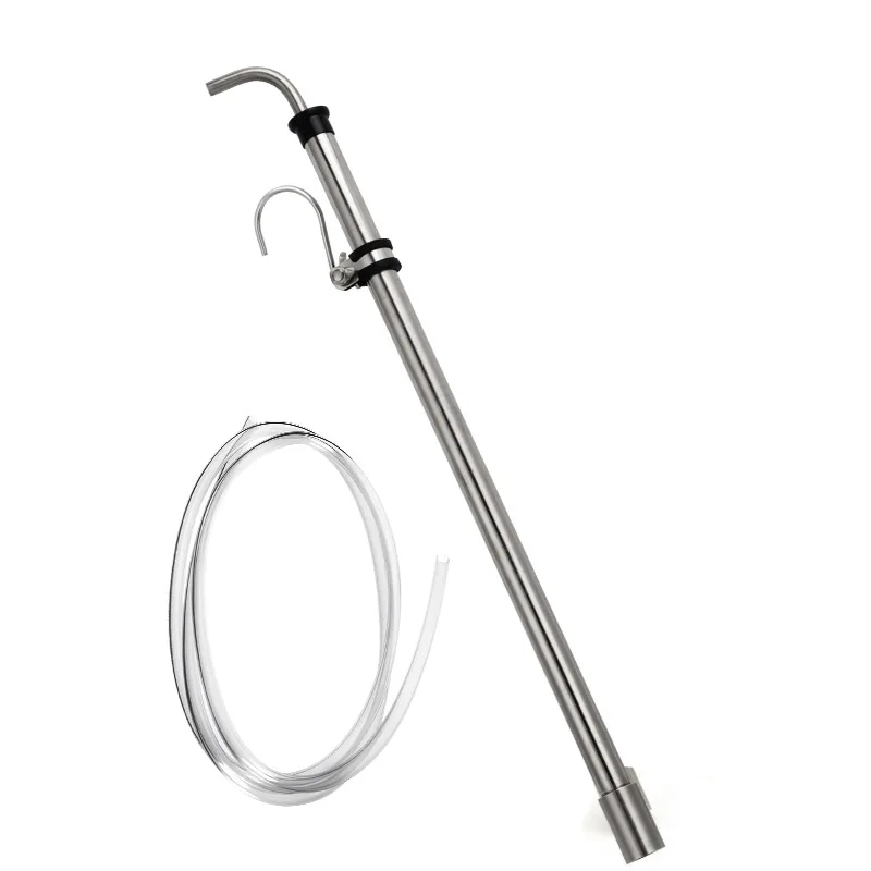 Stainless Steel Siphon Beer Dispenser With 1m Hose,Siphon Racking Cane
