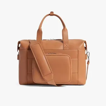 PU leather travel bag duffel bag shoulder bag