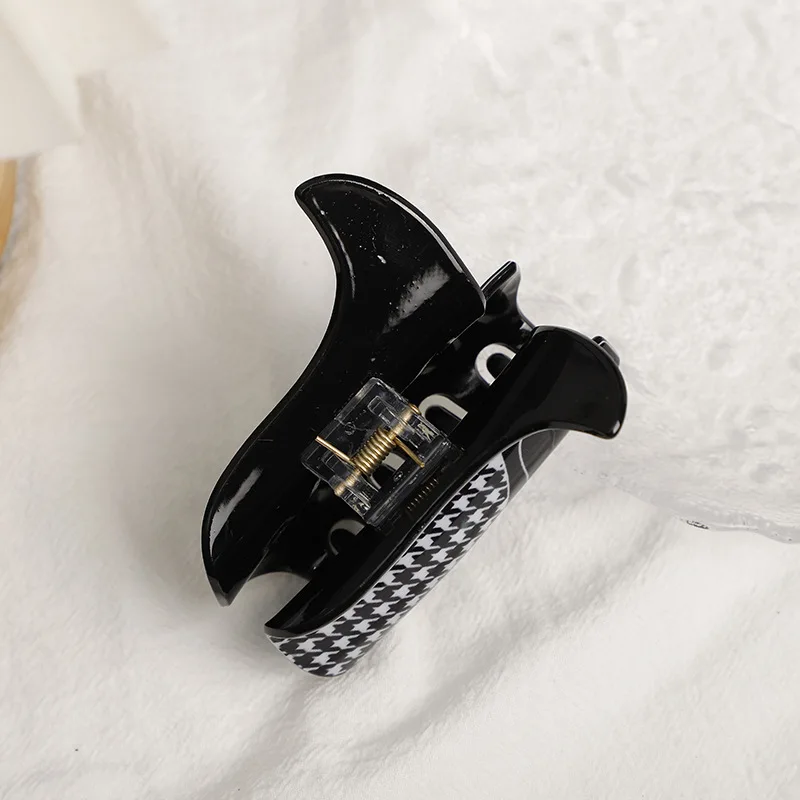 Fashion Western Checkered Leopard Cowboy Hat Boots Claw Clips Fancy