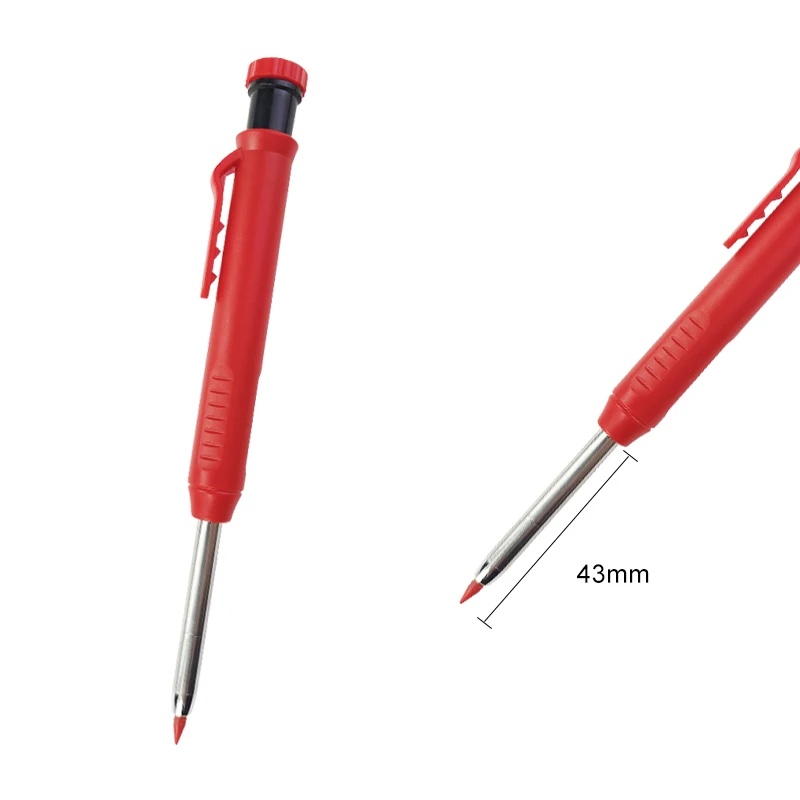 Khy Solid Deep Hole Mechanical With Lid Carpenter Marking Pencil - Buy ...