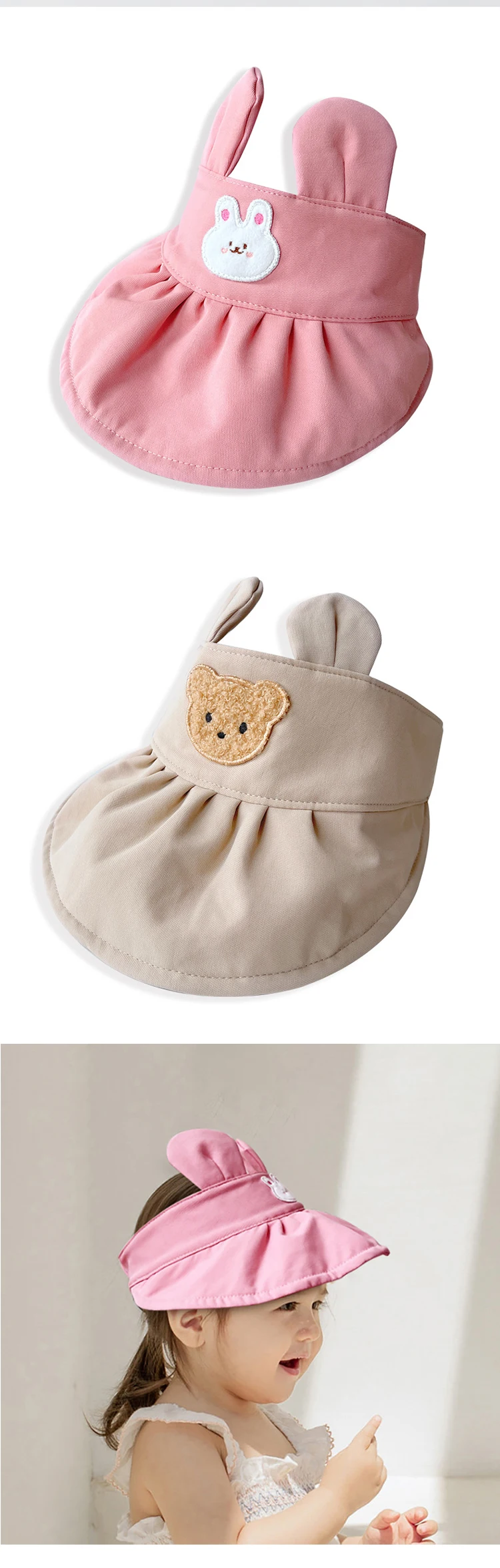 Wholesale Children's Sun Hat Baby Sun Visor Hat Boys And Girls Summer