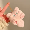 Colgante de felpa rosa