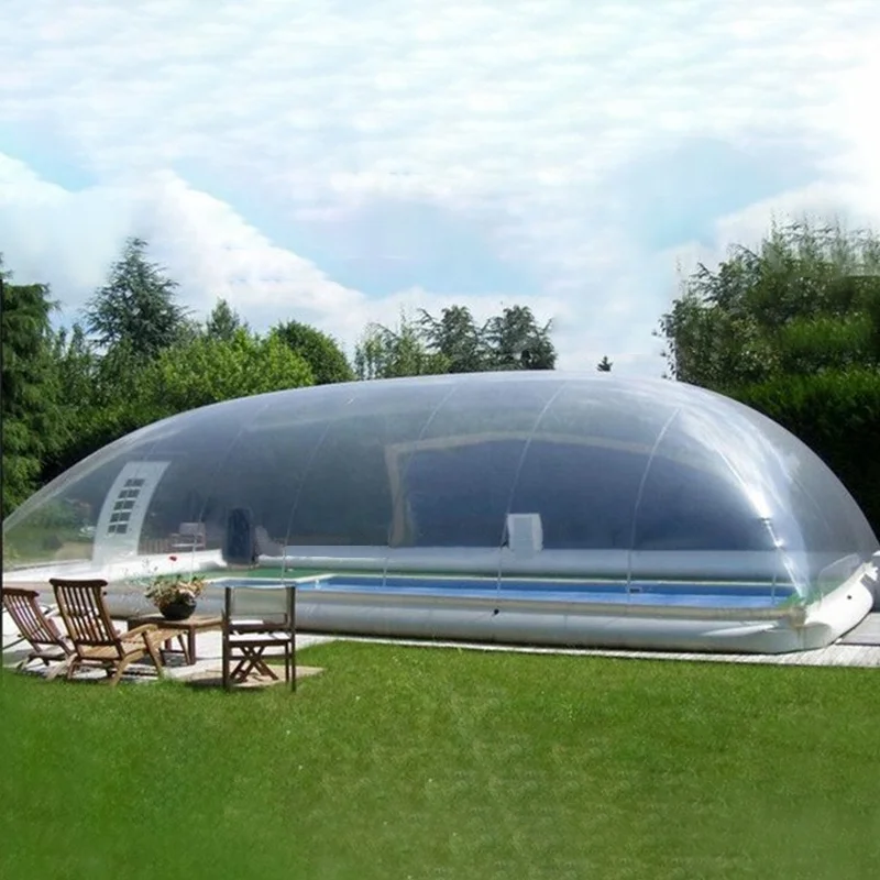 Customized Pool Cover Transparent Air Inflatable Swimming Pool Dome