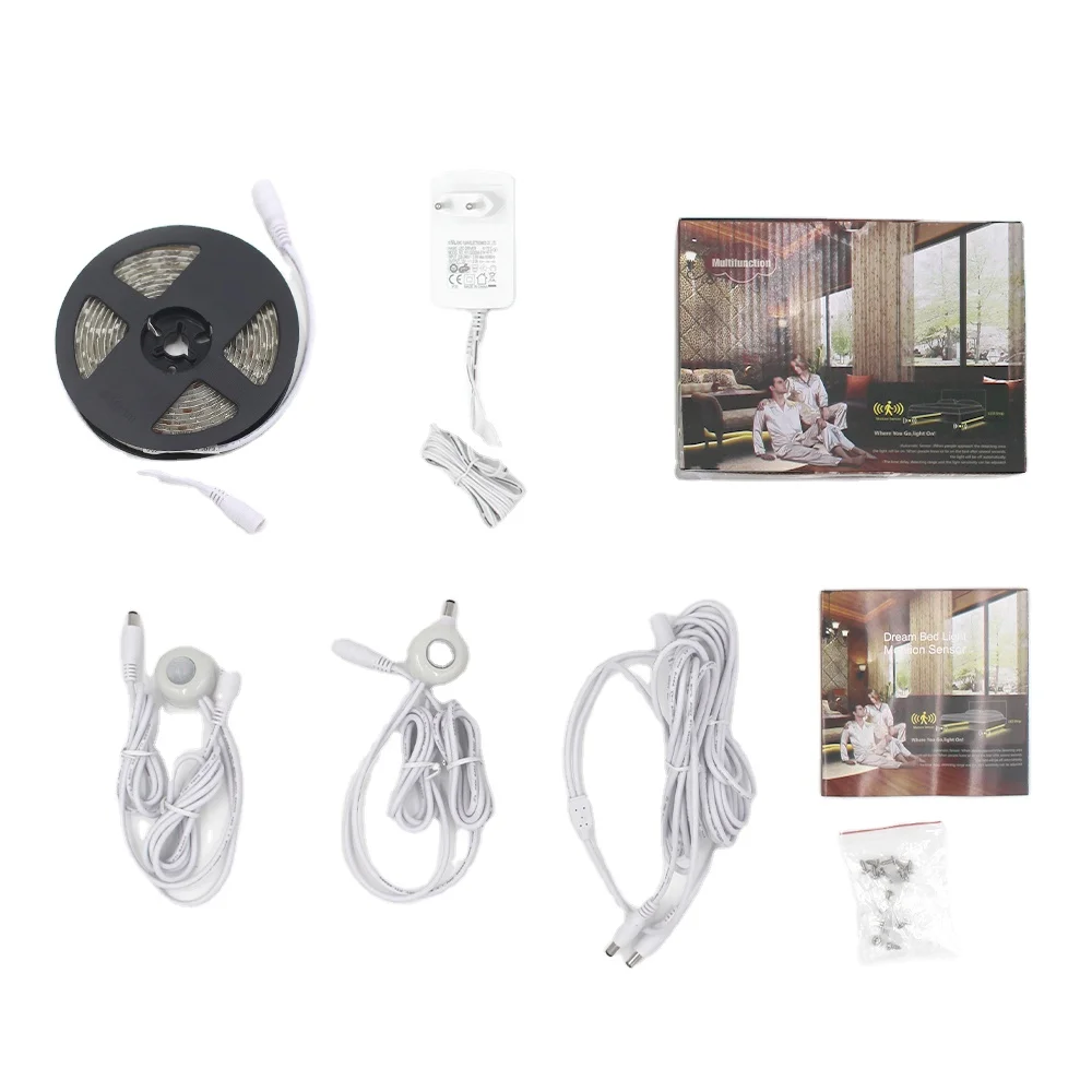 Under Bed Led Strip Light Motion Activated Bed Light Night Light Two