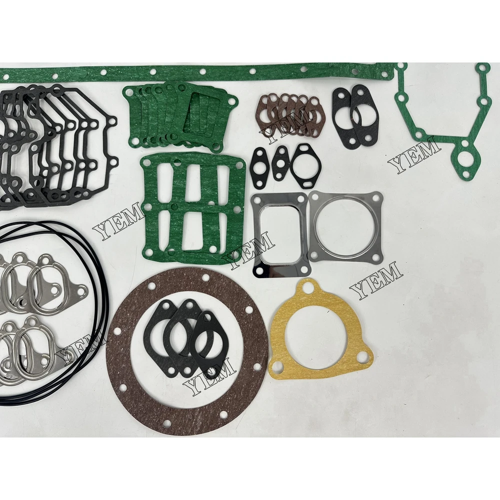 Overhaul Gasket Kit PC400-6 for Komatsu Equipment Engine Parts 2