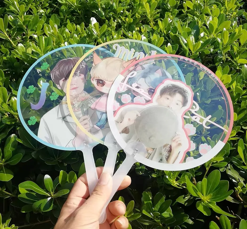 Korea Hallyu KPop Festa пикет индивидуальный пластиковый ПВХ линзовидный