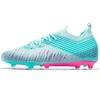 Long nails sky blue