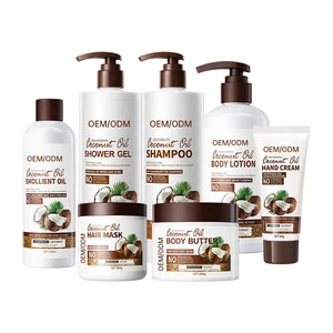 Organic Coconut Care Series Vitamin C Infused Facial Body Products for Lightening Whitening & Anti-Aging Wholesale OEM Supply