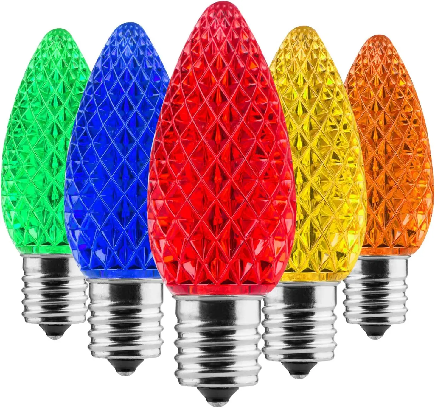 C9 Led Replacement Bulbs Christmas String Light,Colored Light Bulbs