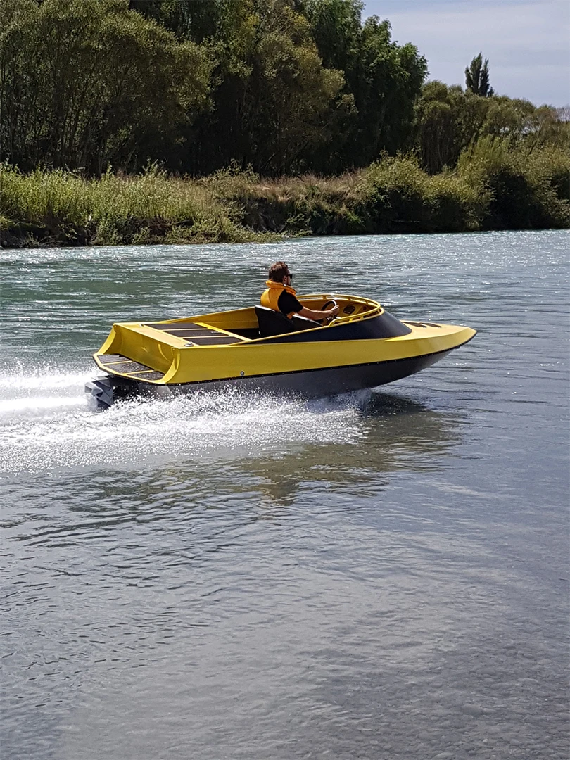 Kinocean 12ft 2 Person Jet Ski Electric Speed Yacht Aluminum Boat For