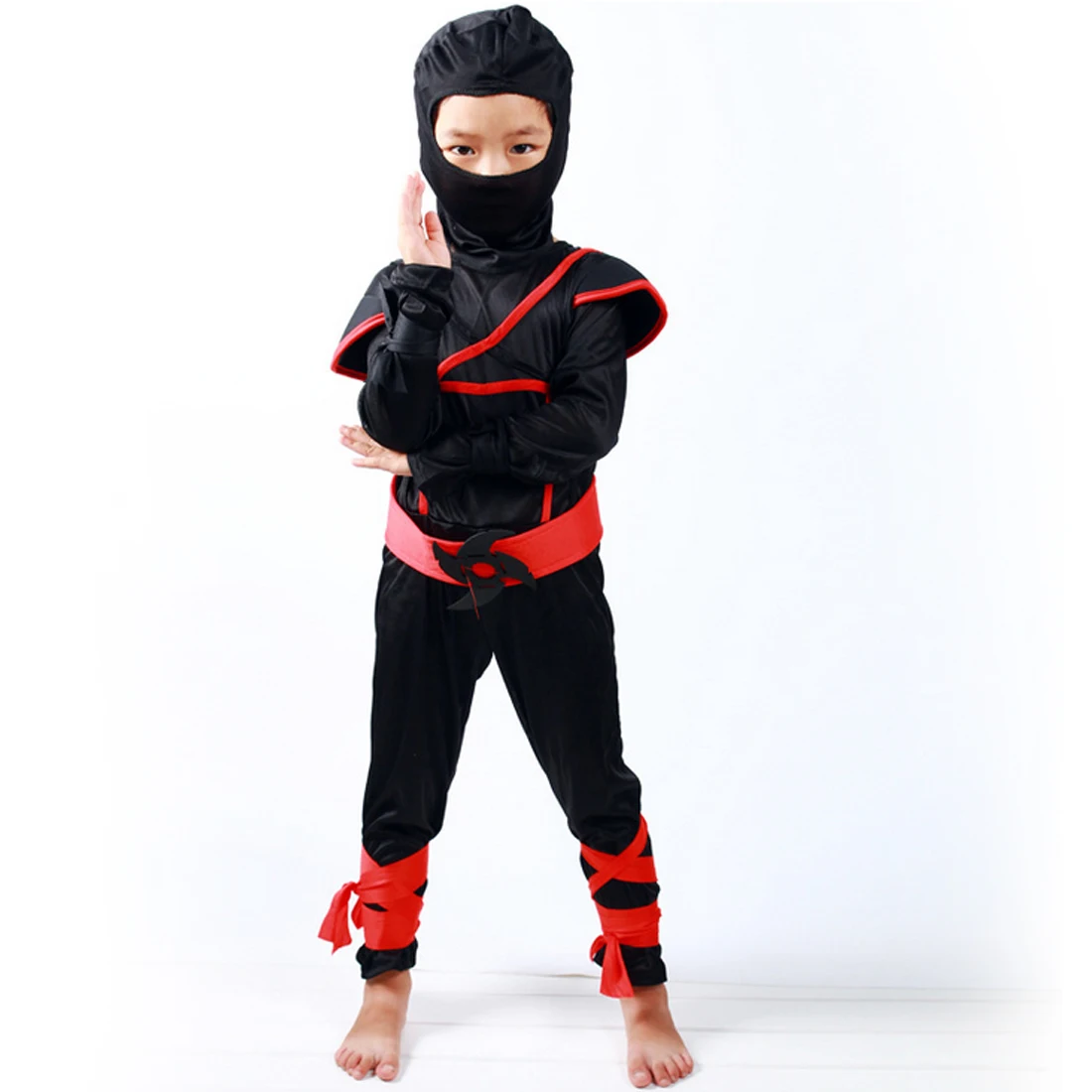 Disfraz De Bruja Ninja Para Niños,Disfraz De Guerrero Oculto Con  Sombreros,Temática,Ropa De Fiesta - Buy Halloween Disfraz De Ninja,Guerrero  Japonés Product on 