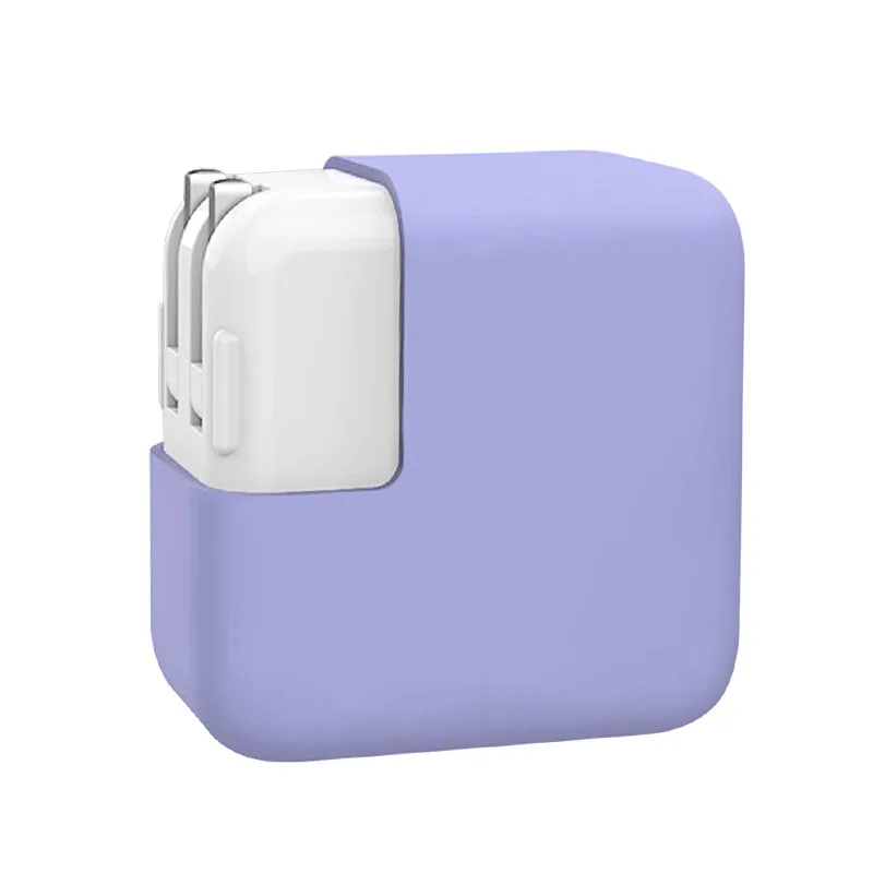 Силиконовый защитный чехол для зарядного устройства адаптер питания ноутбука Apple MacBook Air Pro Retina 60w 67w 140w 96w зарядные