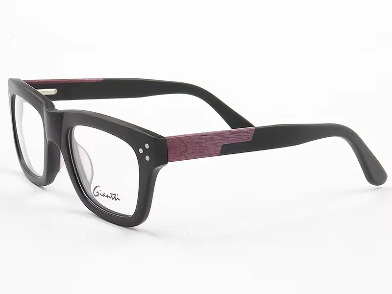 110705 Fashion Wooden square Glasses Frames Men Women Handmade Casual Optical Prescription Eyeglasses Luxury Myopia Spectacles