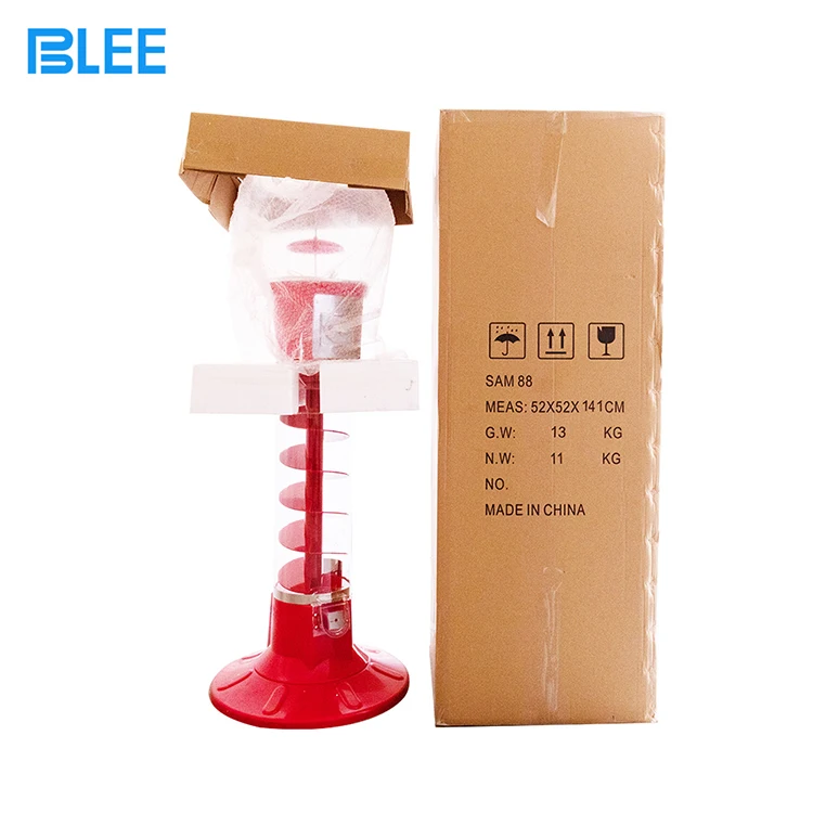 Commercial Candy Vending Machine Removable Coin Operated Canisters Triple Gumball Candy Machine Dispenser for Business