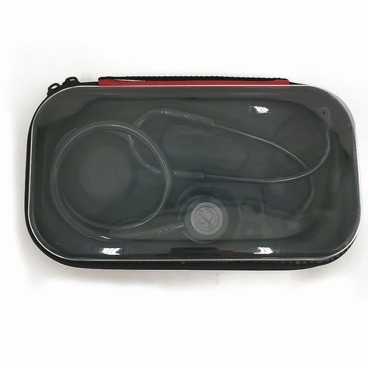 product nurse accessories eva hard shell child adult medical supply case red shell kit case for 3m littmann classic iii stethoscopes-8