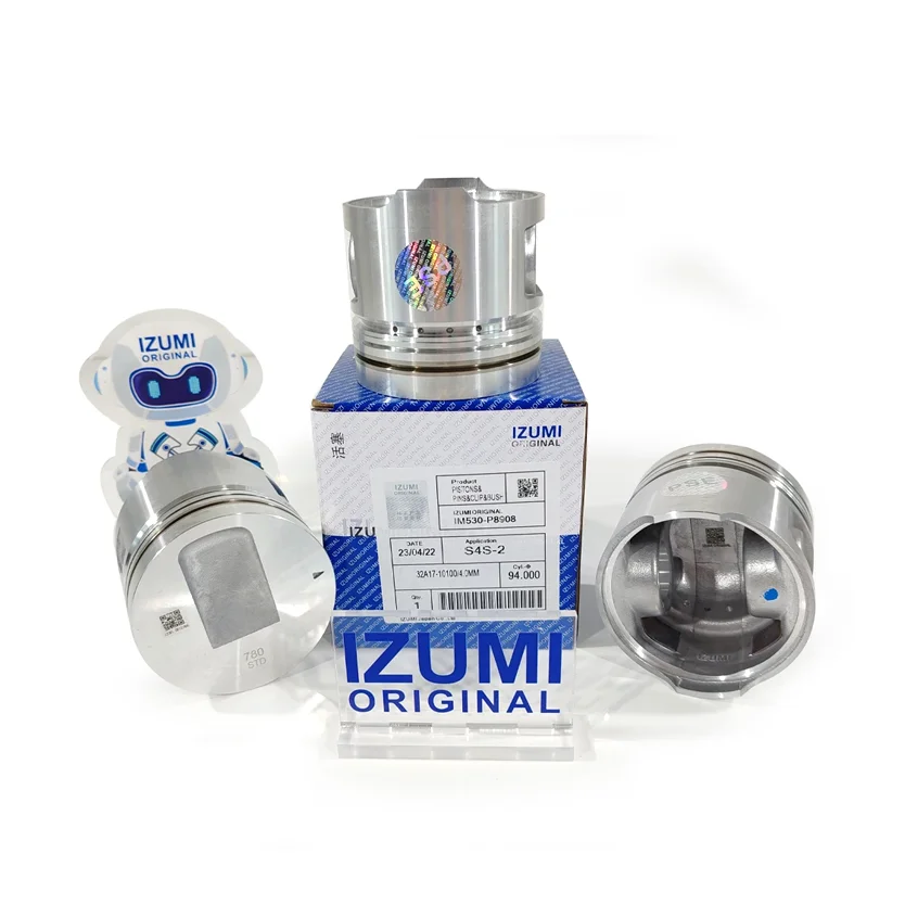 IZUMI ORIGINAL S4S Piston 32A17-00100 107-1984 107-8366 128-3295 160-6600 Piston for MITSUBISHI