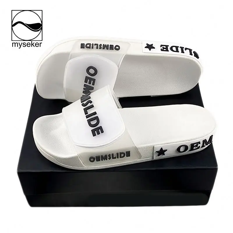 Slippers Customized Woven Slides Slide Out Campers Italian Male Man Slipper Sandal Shoes Footwear
