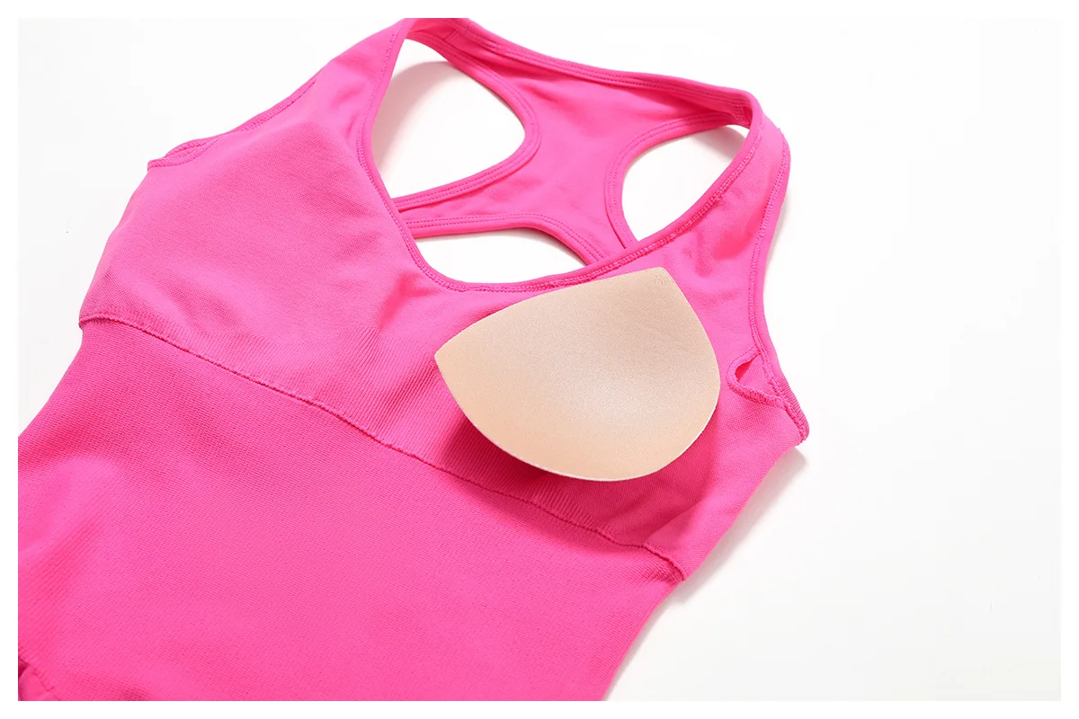 Custom Women S U Collar Breathable One Piece Seamless Fitness Workout Yoga Sports Wear Hollow