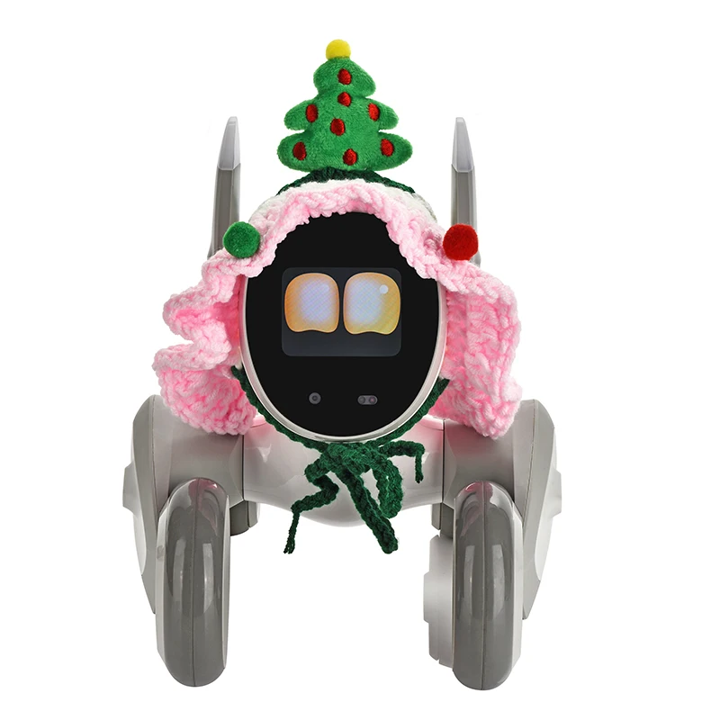 Voice Activated Ai Robot Dog With Power Station & Interactive Features