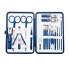 Blue Striped 19-Piece Set