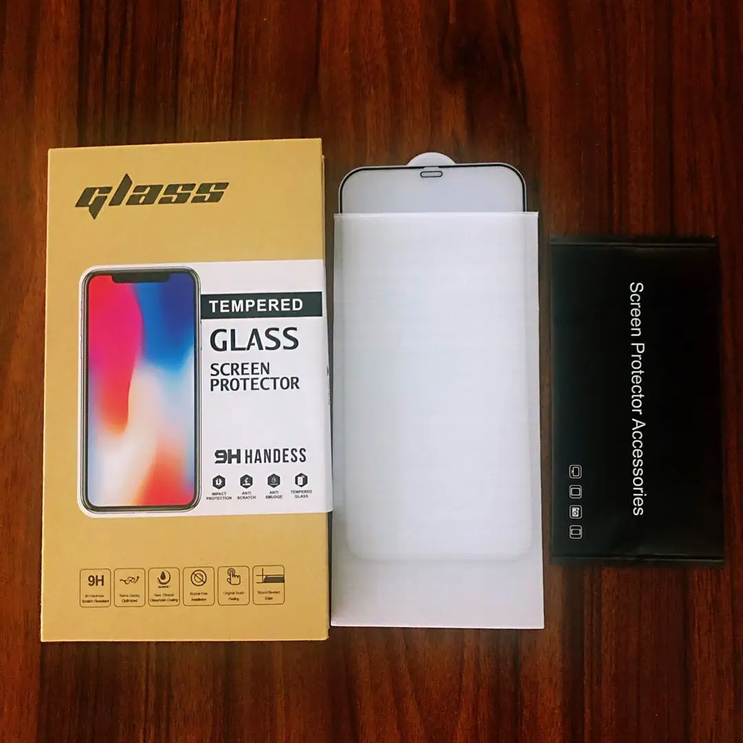 0 33 мм Пылезащитная прозрачная защитная пленка из закаленного стекла для iPhone 11 12 5 4 8 6 1 7