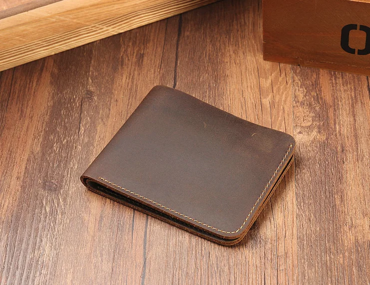 real leather purse