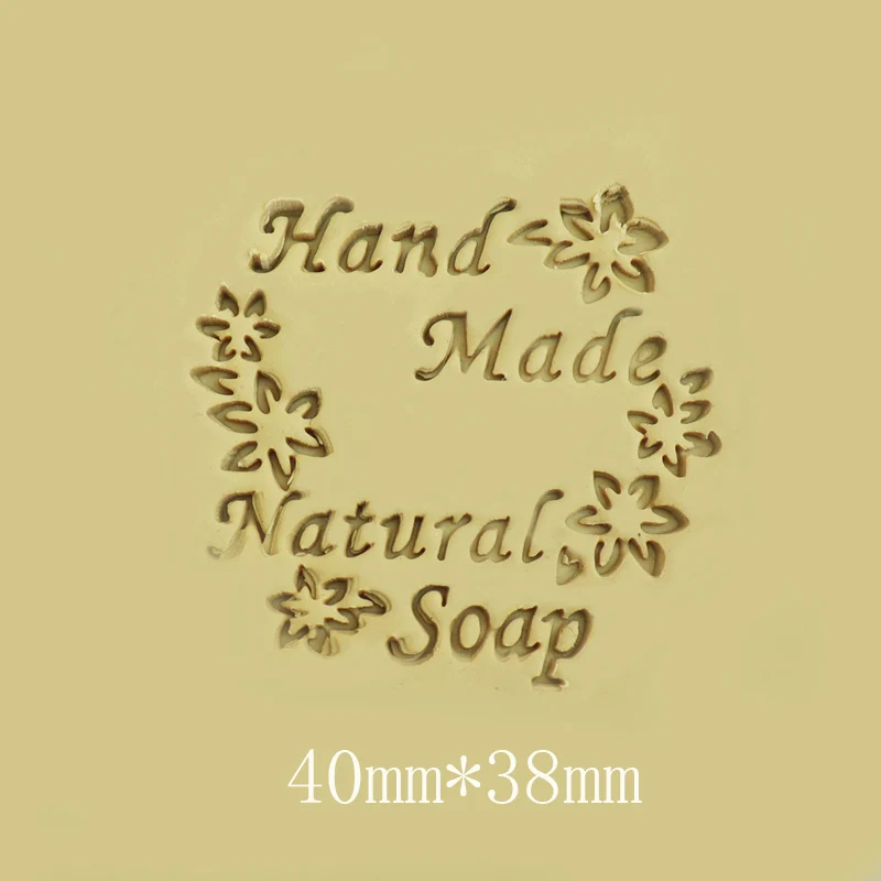 diy soap stamp pure natural homemade