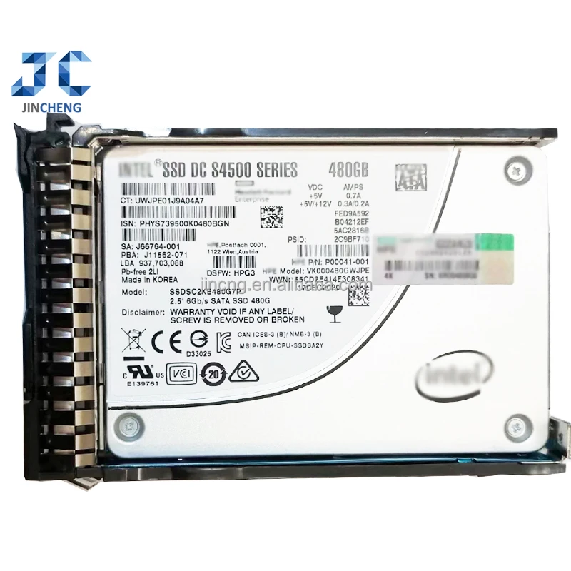 P18477-001 P07444-001 P18432-B21 480GB SSD - Fast & Reliable