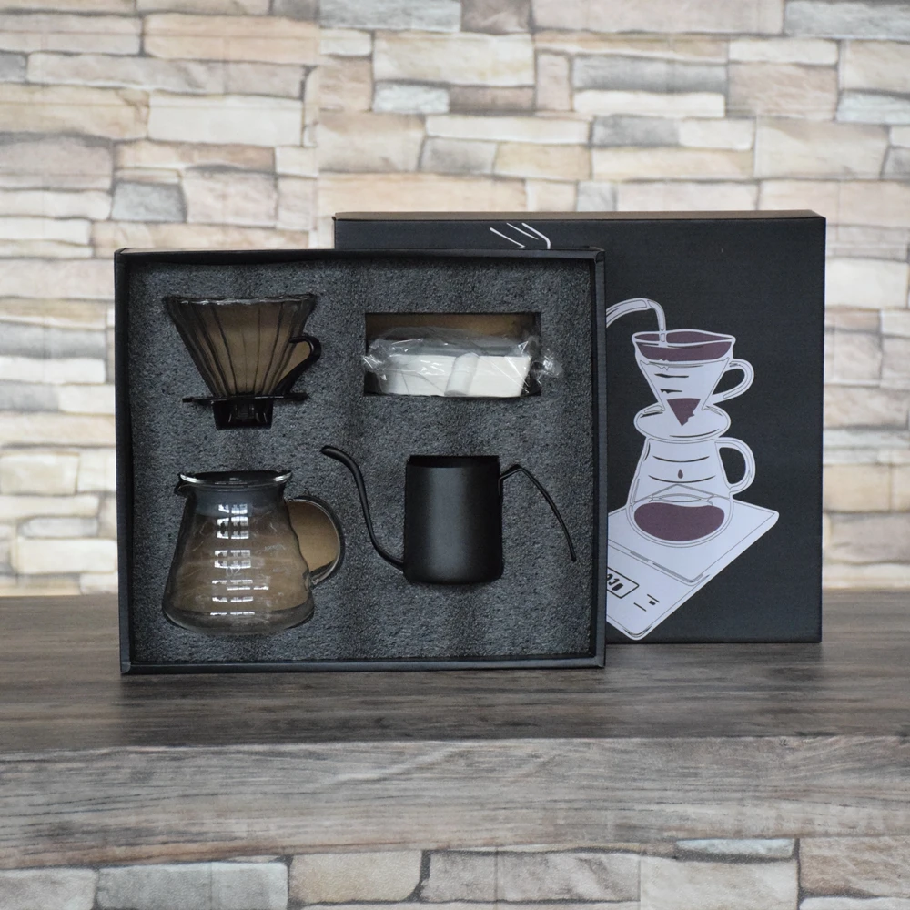 Ecocoffee Kitchen Accessories Coffee Maker Gift Box Set Ecofriendly V