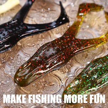 CHEERY Frog Stainless Steel Soft Lure Fishing Bait Multi-Color Bionic Bait Freshwater Black Fish Lure Simulation – Soft Lure – view 4