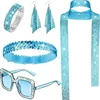 Sky blue 5-piece set