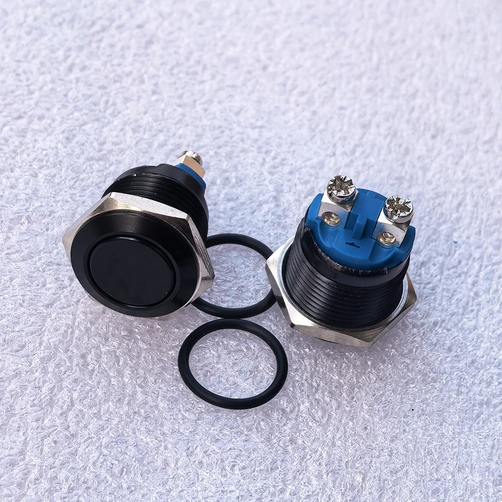 IP65 16mm su geçirmez anlık sıfırlama basmalı düğme anahtarı