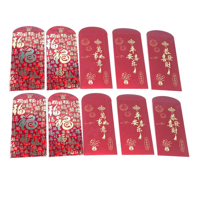 Customized Red Envelope Greeting Card
