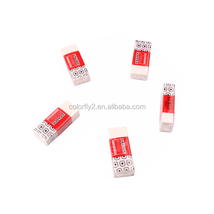 Управление карандашный ластик 40*16*10 мм * Простая белая ластики в форме прямоугольника выполнена течение 3-7 дней 36 шт/партия CN; Ань ER-001 13g ПВХ