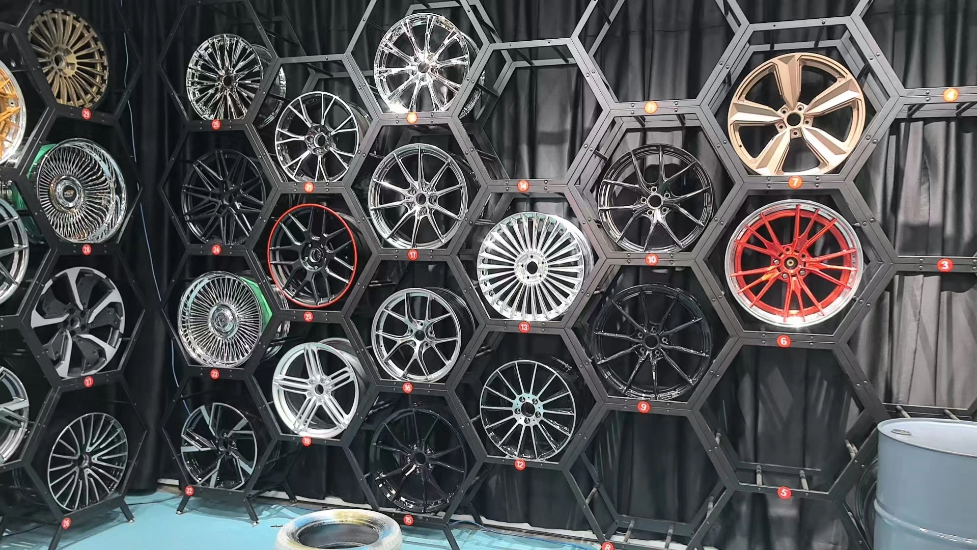 XL Silver Polished 1-piece Custom Deep Concave Forged Wheels 5x112 5x120 5x114.3 Wheels 17 18 19 20 21 22 Inch Car Alloy Rims - Image 5