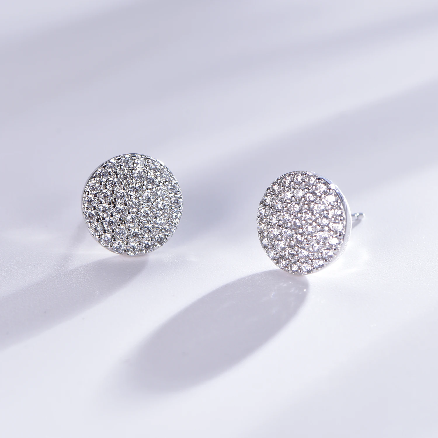 pave zircon birthstone stud earrings druzy stud earrings lab grown diamond stud earrings