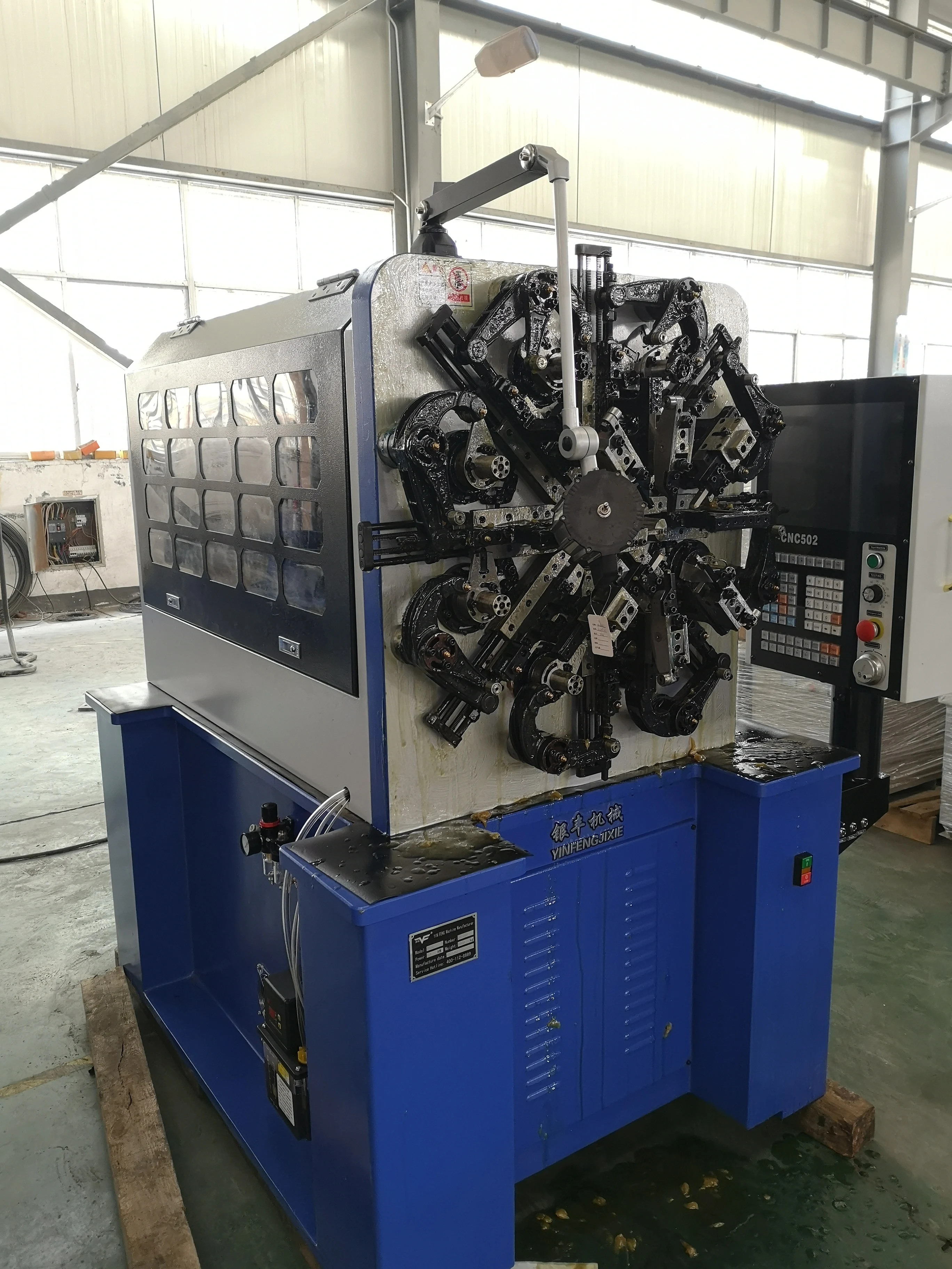 Yingfeng  CNC1245 Camless Cnc Spring Making Machine/wire Spring Making Machines/spring Roll Making Machine Cam