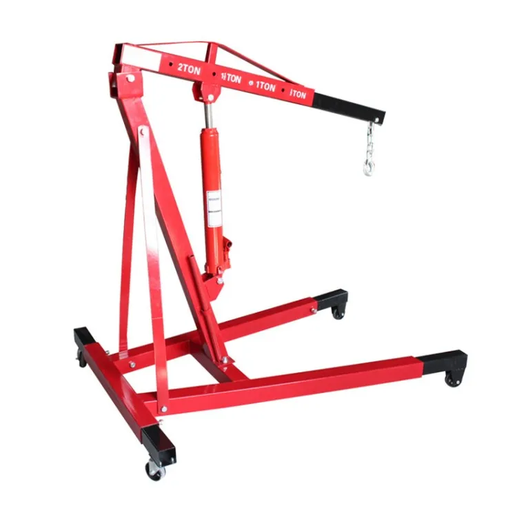 Multifunctional Heavy Object Handling Tool Car Engine Lifting 2T Shop Crane