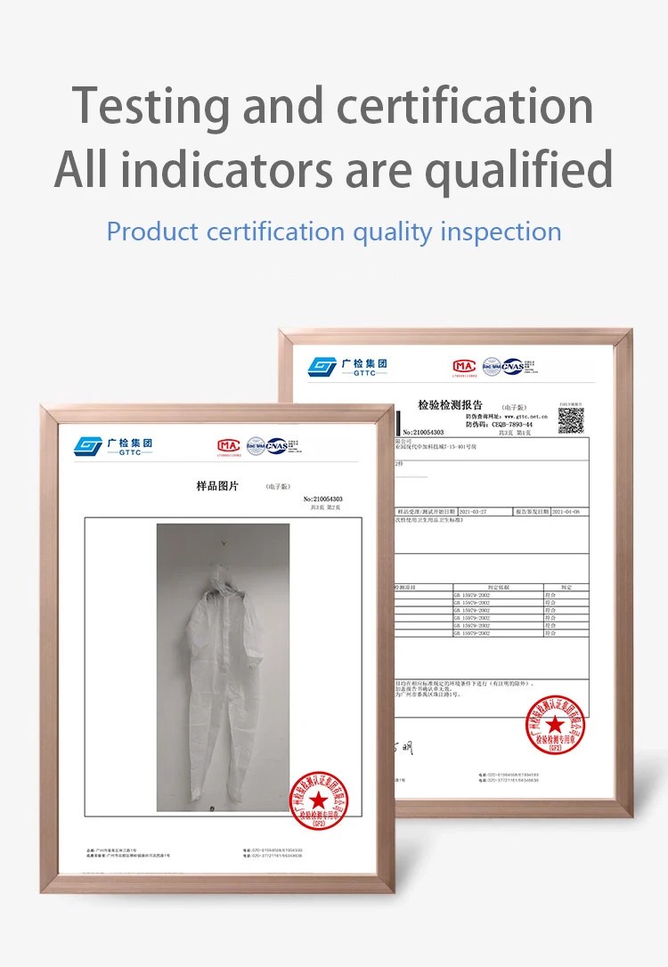 Cheap Coveralls Disposable Ppe Suits Protective Coverall Price Paper Suits
