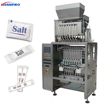 HANNPRO Multi Lanes Powder Sugar Honey Ketchup Sachet Stick Salt Packing Machine