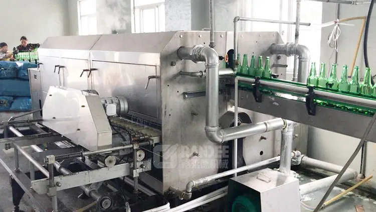 Автоматическая вращающаяся промышленная стиральная машина для пива, стеклянная бутылка, винная мойка и сушилка