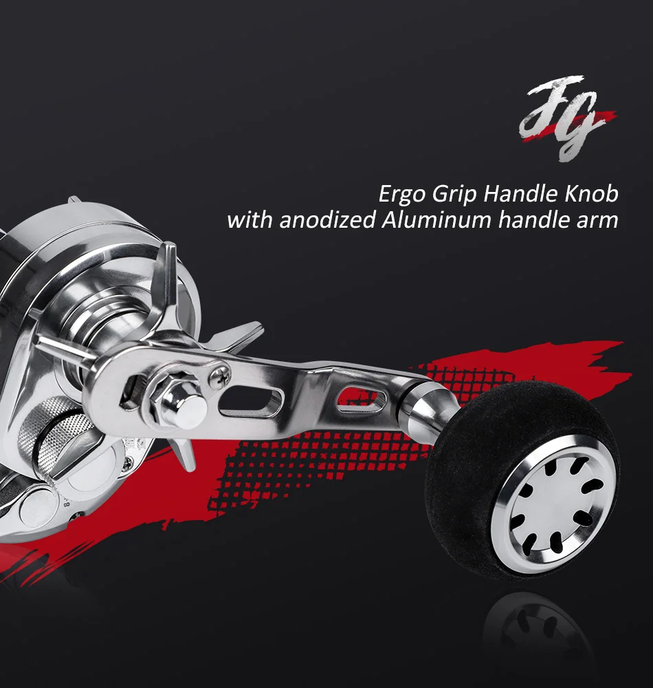 Noeby Sw Infinite Spinning Fishing Reel 8000/1000 Series Saltwater 45lb