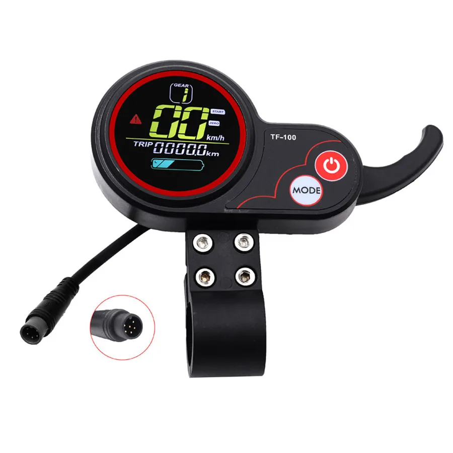 Fututech Controller TF-100 voor Kugoo M4 displayteller lcd-display schakelaar dashboard voor elektrische scooter accessoires step (6 pins