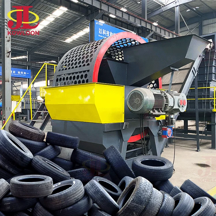 High Output Automatic Tyre Recycling Machine Waste Tyre Tire Recycling Shredder Machine