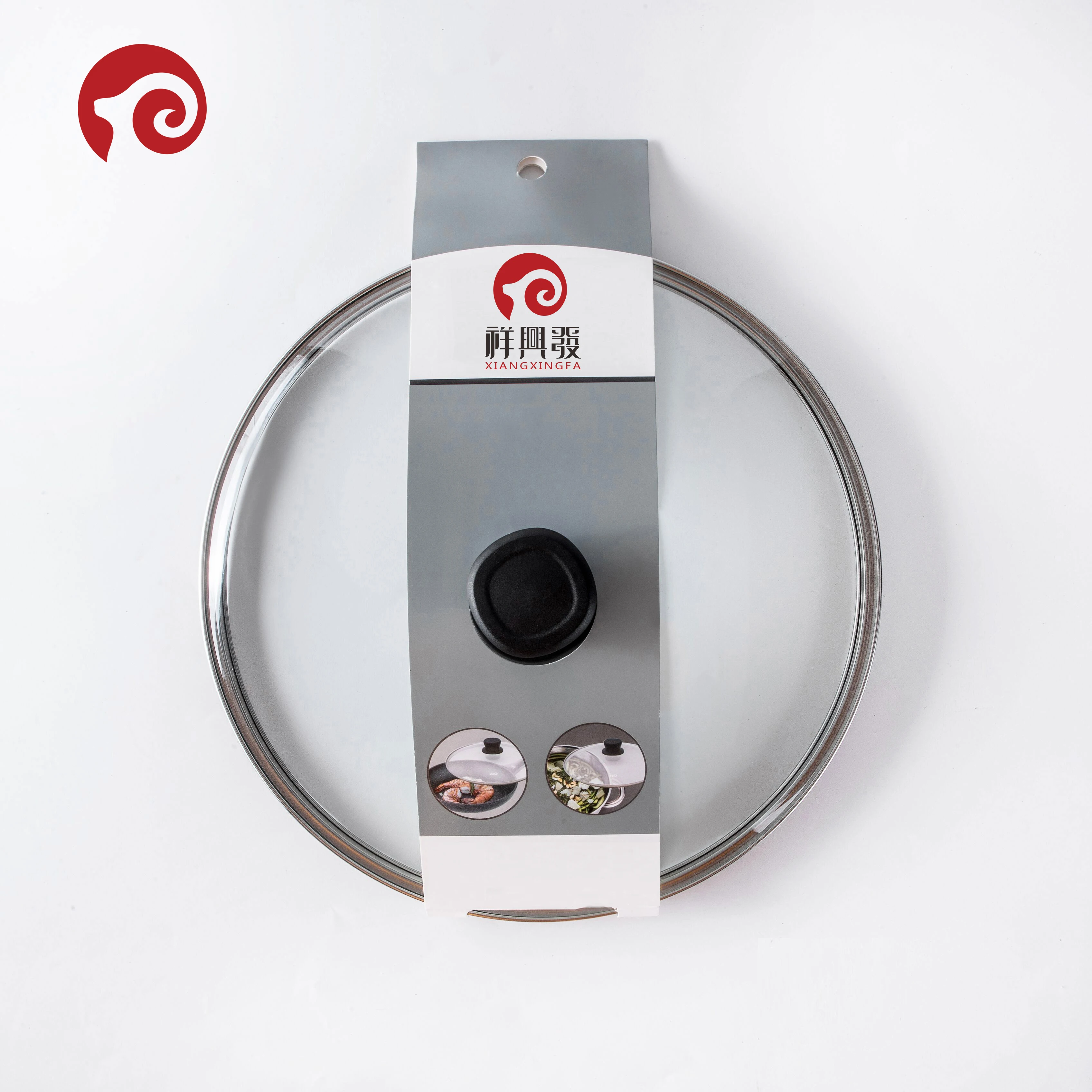 Universal Cookware Glass Lid Cooking Tempered Glass Lid With Color