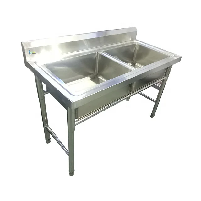 Commercial 2-Tier 201 Stainless Steel Cutlery Dish Drying Rack